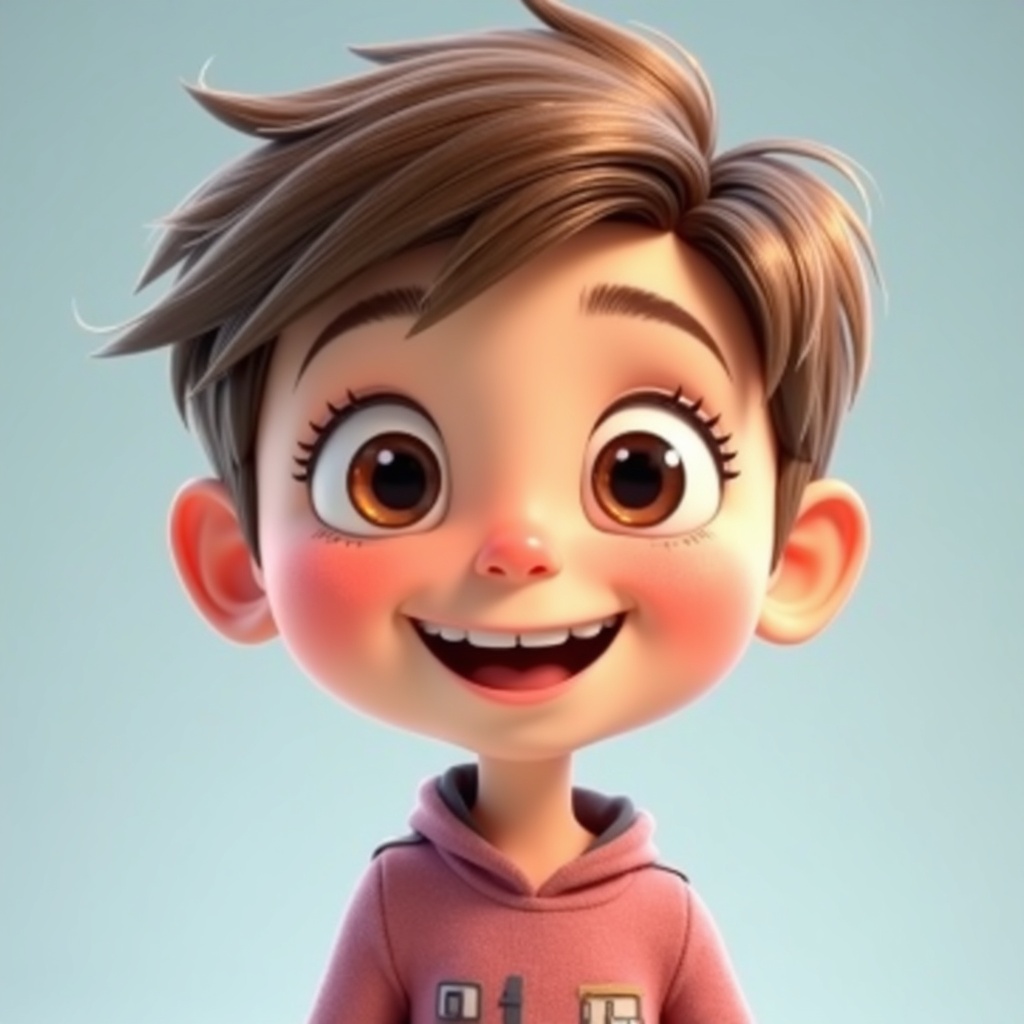 3D Cartoon Style
